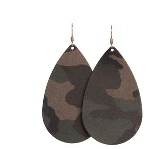 Camo earrings